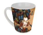 TAZA CONICA DE SUBLIMACIÓN 11 OZ DAISY SUB111 BLANCO (CERÁMICA - A160024 -  ARTICULOS PROMOCIONALES) - Imagen 2