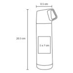 TERMO MORIK NEGRO (T 32 - ACERO INOXIDABLE-PLÁSTICO) - Imagen 4