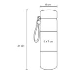 BOTELLA SANTORINI VERDE CLARO (T 82 - VIDRIO) - Imagen 9