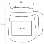 TAZA BILBAO GRIS (T 99 - ACERO INOXIDABLE) - Imagen 3