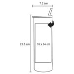 TERMO MOSCATO ROJO (T 150 - ACERO INOXIDABLE - PLÁSTICO) - Imagen 9