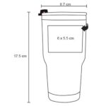 TERMO HIMALAYA BLANCO (T 151 - ACERO INOXIDABLE) - Imagen 12