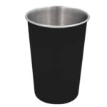 VASO CUP NEGRO (T 127 - ACERO INOXIDABLE)