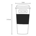 TERMO MUG NARANJA (T 21 - POLIPROPILENO) - Imagen 2