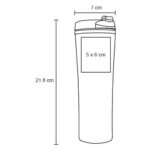 TERMO TOG ROJO (T 45 - ACERO INOXIDABLE-PLÁSTICO) - Imagen 2