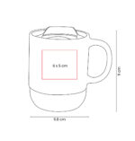 TAZA SIDAMA BLANCO TAZ 061 B (CERÁMICA - CORCHO) - Imagen 3