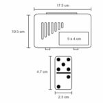 DOMINÓ MACAO UNICO (TL 016 - PLÁSTICO) - Imagen 4