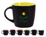 TAZA BICOLOR MATE 11 OZ LUCIANA TL099 VERDE CLARO (CERÁMICA - A160102 -  ARTICULOS PROMOCIONALES) - Imagen 3