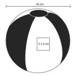 PELOTA PHELPS ROJO (TL 006 - PLÁSTICO) - Imagen 2