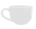 TAZA MINI JUMBO 18OZ. TL201 BLANCO (CERÁMICA - A040133 -  ARTICULOS PROMOCIONALES)
