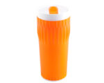 VASO TERMICO DE DOBLE PARED DE 600 ML. TED VST3946 NARANJA (PLÁSTICO PP - A040240 -  ARTICULOS PROMOCIONALES)