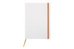 LIBRETA MEDIANA “WHITE” (T524 NARANJA)