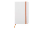LIBRETA PEQUEÑA “WHITE” (T525 NARANJA)