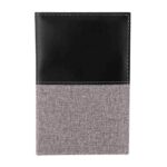 SET DE VIAJE DAEGU NEGRO 62000 (PLÁSTICO BÁSCULA - CURPIEL PORTA PASAPORTE E IDENTIFICADOR DE MALETAS) - Imagen 3