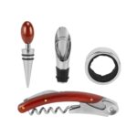 SET PARA VINOS CABERNET NEGRO 851056 (MADERA - METAL) - Imagen 8