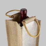 ESTUCHE PARA VINOS PALERMO BEIGE 86400 (YUTE) - Imagen 2