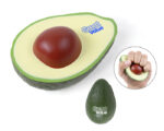 ANTIESTRÉS DE AGUACATE A3074 VERDE (POLIURETANO - A3074.06 -  ARTICULOS PROMOCIONALES) - Imagen 2
