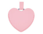 ESPEJO DE ACERO INOXIDABLE CON ESTUCHE EN FORMA DE CORAZÓN MINNIE A3085 PALO DE ROSA (POLIURETANO - ACERO INOXIDABLE - A3085.25 -  ARTICULOS PROMOCIONALES)