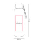 ANF 061 P - CILINDRO SARATOGA ROSA (ROSA - PLASTICO - PET RECICLADO) - Imagen 3