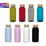 ANF 075 PP - CILINDRO LEMN ROSA PASTEL SÓLIDO (ROSA PASTEL - PLASTICO - BAMBU) - Imagen 4