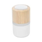 BOCINA LÁMPARA LAON BLANCO AUD 036 B (PLÁSTICO - BAMBÚ) - Imagen 3