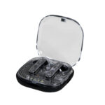 AUD 046 N - AUDÍFONOS RINK NEGRO (NEGRO - PLASTICO)