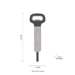 DESTAPADOR KAUPI AZUL BAR 028 A (BAMBÚ - ACERO INOXIDABLE) - Imagen 5