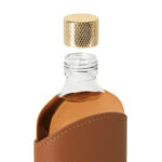 BAR 041 C - LICORERA ALEPO (CAFE - VIDRIO - CURPIEL - METAL) - Imagen 3