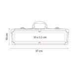 SET DE BBQ SNAZZY PLATA BBQ 003 (ACERO INOXIDABLE UTENSILIOS -ALUMINIO Y PVC ESTUCHE) - Imagen 4