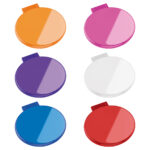 ESPEJO REDONDO ROJO BE-006R ( BE-006 - BE006 - ESPEJOS ) - Imagen 3