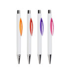 BOLÍGRAFO DE PLÁSTICO GINEBRA NARANJA BL-084O ( BL-084 - BL084 - BOLÍGRAFOS,TINTA NEGRA ) - Imagen 2