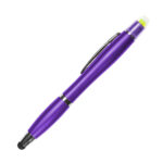 BOLÍGRAFO DE PLÁSTICO LUKI MORADO BL-092M ( BL-092 - BL092 - BOLÍGRAFOS,MARCA TEXTOS,TINTA NEGRA )