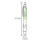 BOLÍGRAFO DE PLÁSTICO KASHAN ROSA BL-107RS ( BL-107 - BL107 - BOLÍGRAFOS,TINTA AZUL ) - Imagen 4