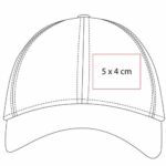 GORRA EVONY GRIS CAP 007 G (ALGODÓN JERSEY) - Imagen 5