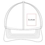 GORRA LIRON AZUL CAP 040 A (POLIÉSTER - RAYÓN - SPANDEX) - Imagen 4