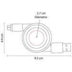 CABLE BASKIR VERDE CEL 029 V (PLÁSTICO) - Imagen 2