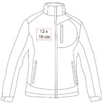 CHAMARRA ATHLONE NEGRO CHM 011 N-XL (NYLON - SPANDEX) - Imagen 2