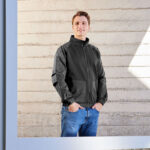 CHM 019 N-M - CHAMARRA HOOKY NEGRO TALLA M (NEGRO - POLIESTER) - Imagen 4