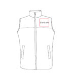 CHM 022 N-L - CHALECO BLIX NEGRO TALLA L (NEGRO - POLIESTER) - Imagen 4