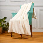 COB 005 H - FRAZADA BANFF HUESO (HUESO - POLIESTER) - Imagen 5