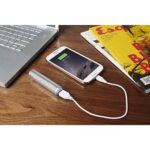 POWER BANK DESNA PLATA CRG 012 S (ALUMINIO - PLÁSTICO) - Imagen 3