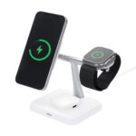 CRG 061 B - MULTICARGADOR INALÁMBRICO AYRTON BLANCO (BLANCO - PLASTICO - METAL) - Imagen 3