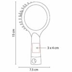 CEPILLO ZIVA BLANCO DAM 018 B (PLÁSTICO) - Imagen 4