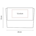 COSMETIQUERA POLAND ROJO DAM 021 R (ALGODÓN) - Imagen 3