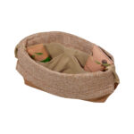 DAM 056 C - COSMETIQUERA ISABELLA (CAFE - CURPIEL - POLIESTER) - Imagen 4