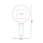 DAM 061 N - ESPEJO ALESSIA NEGRO (NEGRO - PLASTICO) - Imagen 6