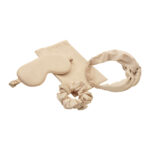 DAM 064 BE - SET DE DESCANSO MARIE BEIGE (BEIGE - POLIESTER - FIBRA DE BAMBU - ELASTICO)