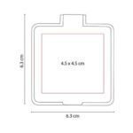 ESPEJO ALINE VERDE DAM 500 V (PLÁSTICO) - Imagen 3