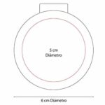 ESPEJO FANCY GRIS DAM 560 GT (PLÁSTICO) - Imagen 2