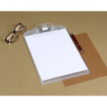 TABLA DE PLÁSTICO CON CLIP PARA DOCUMENTOS AZUL DK-037A ( DK-037 - DK037 -  ) - Imagen 3